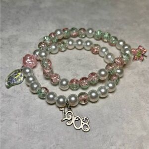 Elegant Pearl and Bead Bracelet Set